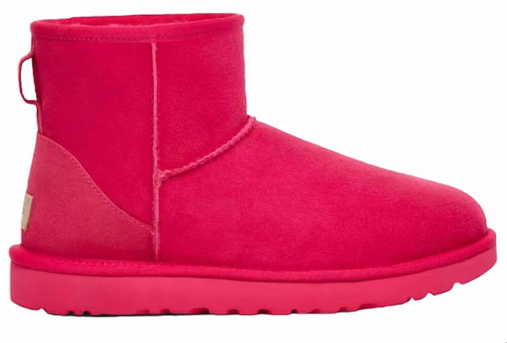 NEW UGG women's classic mini ii boot in radish